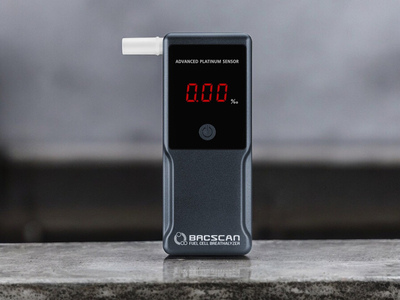 Alkoolmetër Precise BACscan F-50 Ultra, matje e shpejtë, i kalibruar, i zi