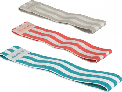 Set shirita rezistence për ijë SportVida, 3 copë, material tekstil, shumëngjyrësh