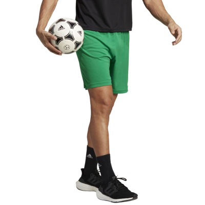 Shorce sportiv Adidas Entrada 22 M IC7405, Aeroready, poliester i ricikluar, jeshile