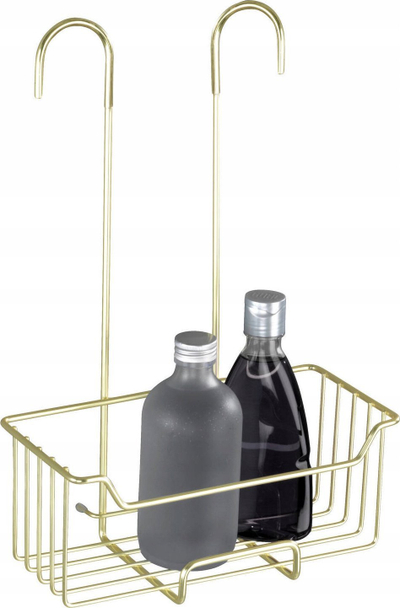 Shportë dushi WENKO Milo Gold, çelik inox antindryshk, ngjyrë ari