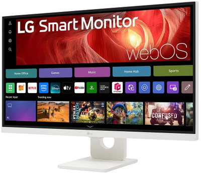Monitor LG 27U731SA-W, 27", 4K UHD IPS, i bardhë