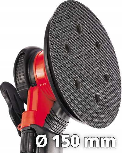 Lëmuse orbital me ajër Einhell TC-PE 150, 6.3 bar, 150mm, i kuq