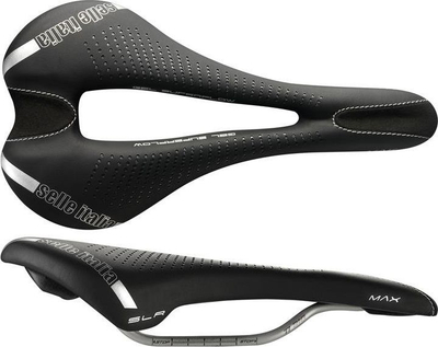 Selle Italia Max SLR Gel Superflow TI Saddle, Black