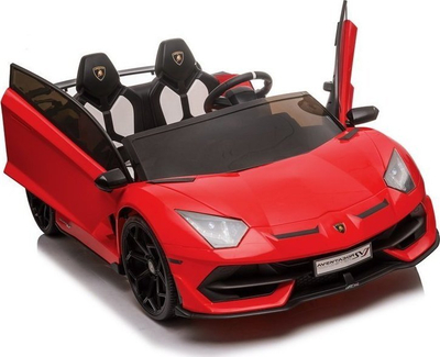 Makina elektrike për kalamaj Lamborghini Aventador SX2028, 24V, 2 vende, e kuqe