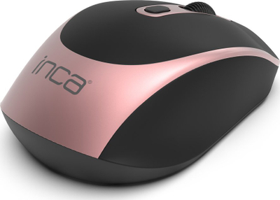 Maus Inca IWM-211RG, pa kabllo RF, 1600 DPI, i zi me roze