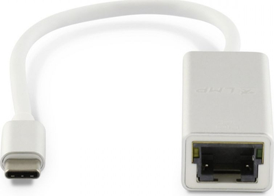 Kartë rrjeti LMP USB në RJ45 LMP USBC GES, 1000 Mbps, e bardhë