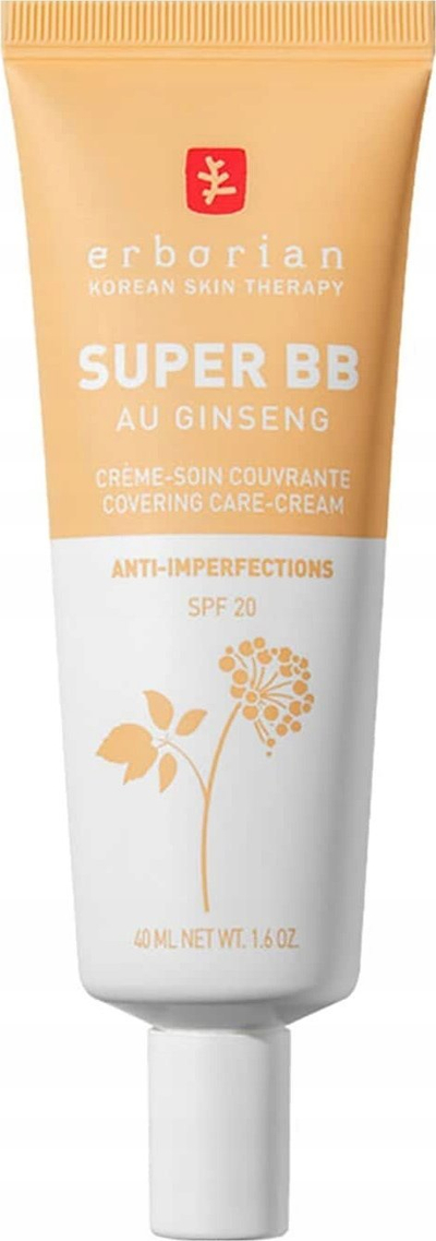 Krem BB Erborian Super BB Ginseng Nude, 40ml, SPF20