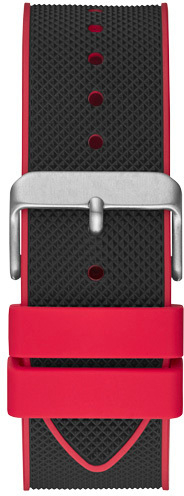 Orë dore për meshkuj Guess Navigator GW0264G1, e zezë/kuqe