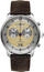 Orë dore Zeppelin Friedrichshafen Chronograph 85845, quartz, me rrip lëkure, me kornizë ari