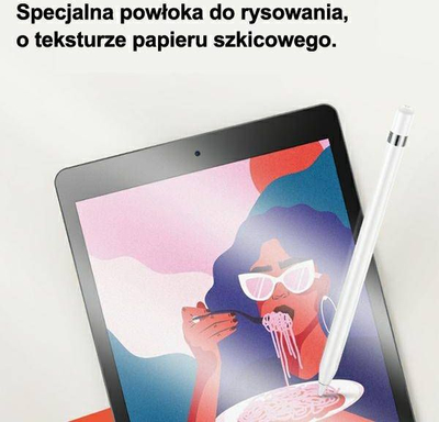 Mbrojtës ekrani Usams PaperLike për iPad Pro 12.9" 2018 2020, mat, transparent