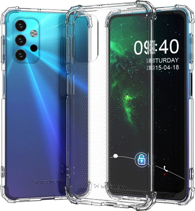 Maskë telefoni Wozinsky për Samsung Galaxy A32 5G, silikon i butë, me cepa të forcuar, transparente