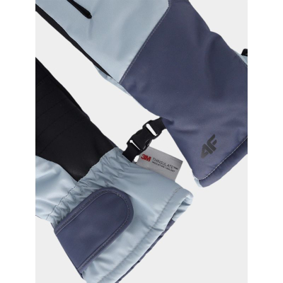 Doreza skish për kalamaj 4F 4FJWAW25AFGLU189, NeoDry, Thinsulate, blu