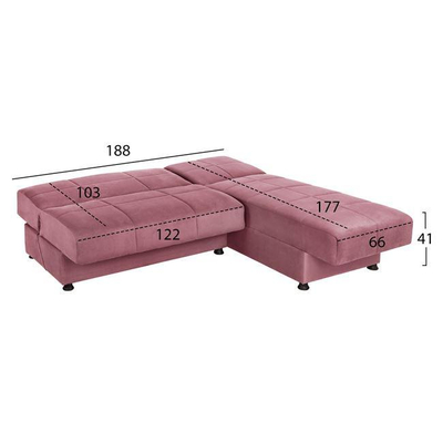 Divan këndoror HM3134.06 188×145×84