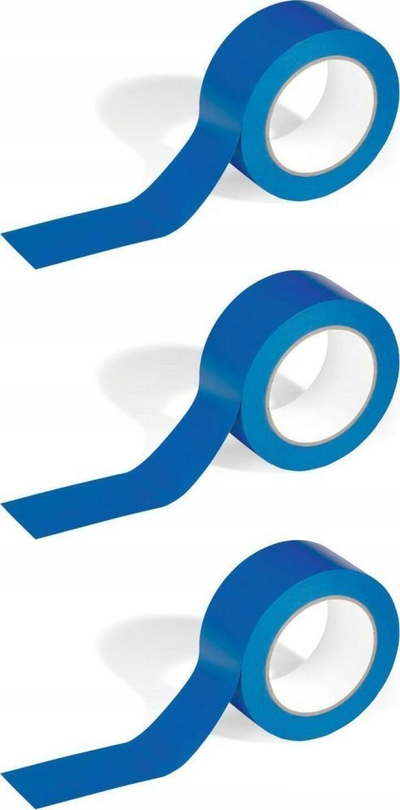 Shirit për dysheme Durable DURALINE Basic 104406, vetëngjitës, 33m x 50mm, blu