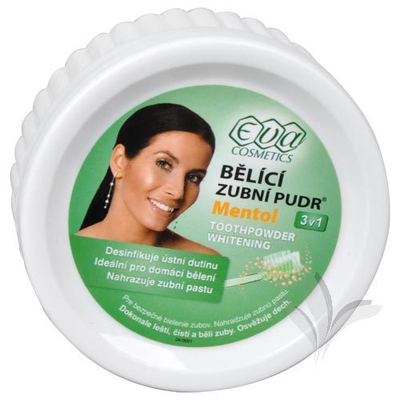 Pudër dentare zbardhuese Eva Cosmetics 30 g