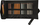 Etui lapsash Koh-I-Noor Djtb-24, rrotullues, kapacitet 24 lapsa, i zi