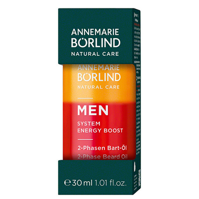 Annemarie Börlind Men's System Energy Boost 2-Phase Beard Oil, 30 ml