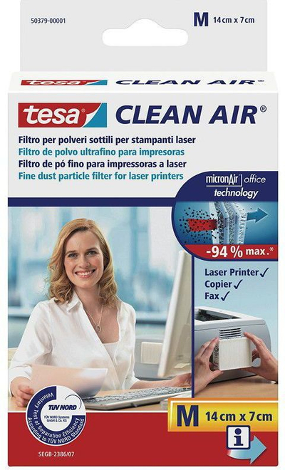 Filter ajri për printer Tesa Clean Air, M, i bardhë