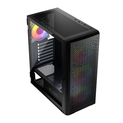 Kutia kompjuterike Logic Concept Aramis, MIDI Tower, ARGB, e zezë