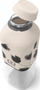 Shishe uji Monbento Positive M Graphic Plume, 500ml, plastike tritan, beige