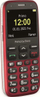 Telefoni Doro Primo 366, 2.3", me butona të mëdhenj, i kuq