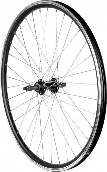 Rrotë e pasme biçiklete Azimut ACS, 26", DoubleWall alloy, e zezë