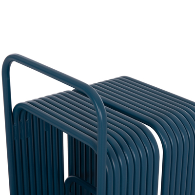 Stol alumini INTREPID HM6326.08, 40x38x55 cm, blu