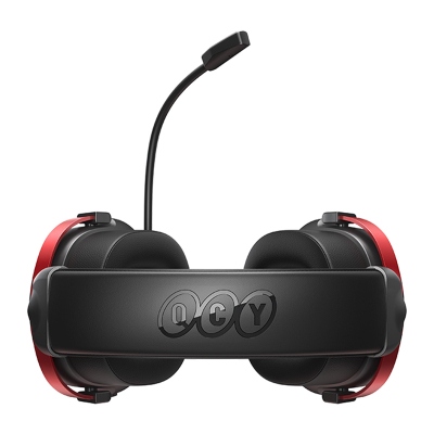 Kufje gaming me kabllo QCY VN200 Pro, 7.1 surround, driver 40mm, të zeza me të kuqe