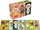 Puzzle kubik druri Lean Toys, 6 kube, figura personazhesh, me ngjyra