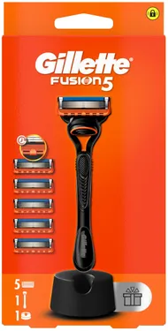 Brisk rroje Gillette Fusion5 me mbajtëse, 5 tehe rezervë