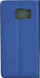 Kapak libër Smart Case për Samsung S21 FE, me magnet, me xhep, blu marinë