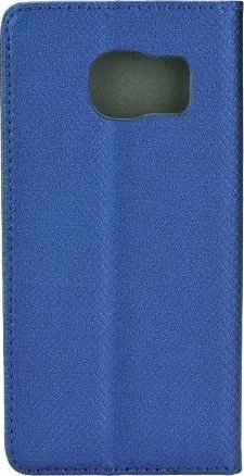 Kapak libër Smart Case për Samsung S21 FE, me magnet, me xhep, blu marinë