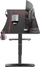 Tavolinë kompjuteri Biurko Ultradesk Cruiser 160X70, e kuqe