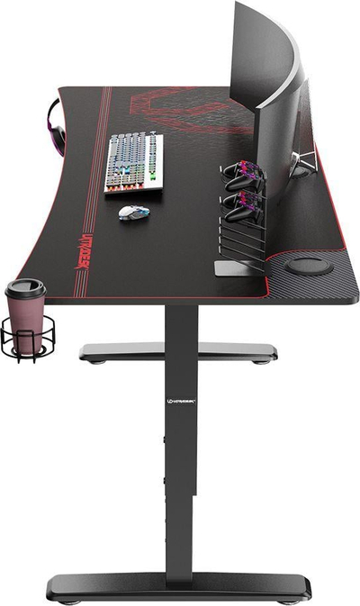 Tavolinë kompjuteri Biurko Ultradesk Cruiser 160X70, e kuqe