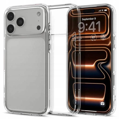 Mbulesë telefoni Spigen Ultra Hybrid për iPhone 17 Pro, 6.3", transparente
