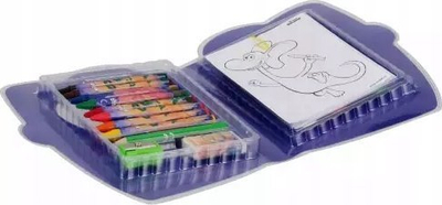 Set vizatimi kreativ Dragon Diplodok, 28 copë, me fletore ngjyrosjeje, shumëngjyrësh