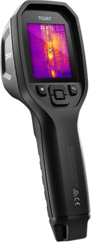 Kamerë termike FLIR TG267, 160x120 piksel, -25°C gjer në 380°C, e zezë