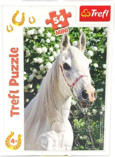 Puzzle Trefl Mini World of Horses 19726, 54 pjesë, për fëmijë