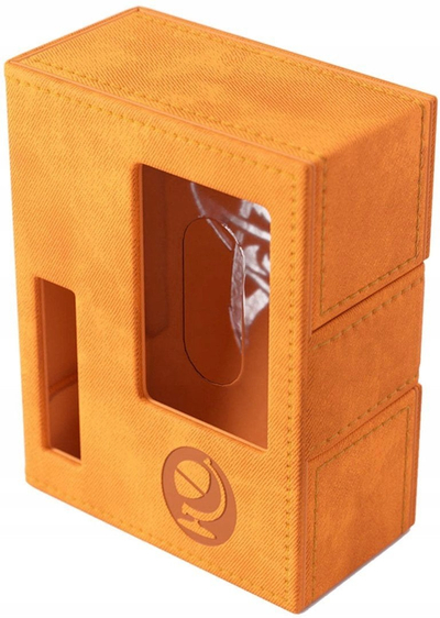 Kuti letrash Gamegenic Arkham Horror Investigator Deck Tome Seeker, premium, portokalli