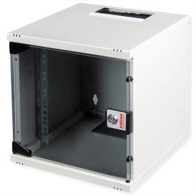 Kabinet muri Roline Wall Housing 6U, 10", 25.4 cm, gri