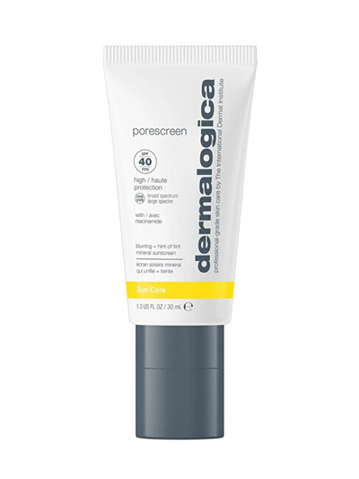Krem mbrojtës ndaj diellit DermalogicaSPF 40 Sun Care PoreScreen Mineral Sunscreen, 30 ml