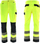 Pantallona pune Sara Trousers Drogowiec, madhësia L, shirita reflektues, portokalli