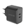 Dviced Wall Charger 65W GaN 2 USB-C EU, Black