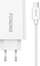 Karikues telefoni Foneng EU43, 1x USB 2.1A, me kabllo Micro USB, i bardhë