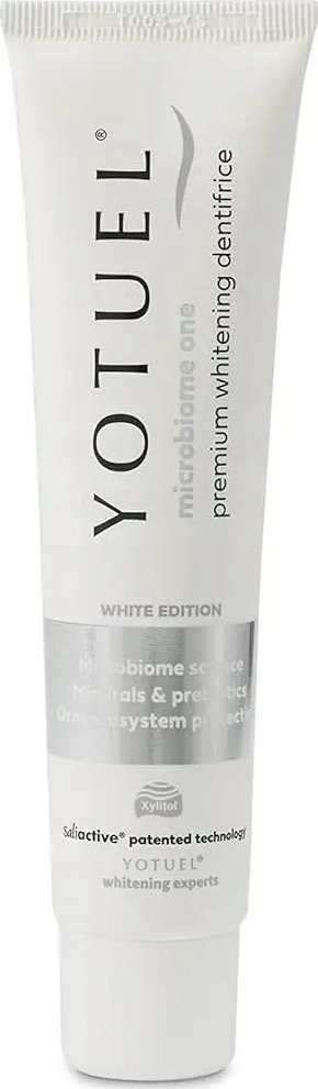 Паста за заби Yotuel Microbiome One Premium Whitening, избелувачка, 100g, бела