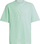 Bluzë sportive për kalamaj adidas BLUV Tee JR IB8920, pambuk, me mëngë të shkurtra, ngjyrë mente