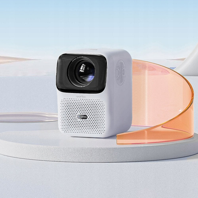 Projektor Xiaomi Wanbo T4, Full HD 1080p, me Android 9.0, i bardhë