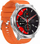 Orë inteligjente Gravity GT23 4, ekran 1.85", Bluetooth, argjendi me rrip i zi