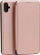 Mbulesë libri Beline për Samsung Galaxy A05, magnetike, rozë me të artë