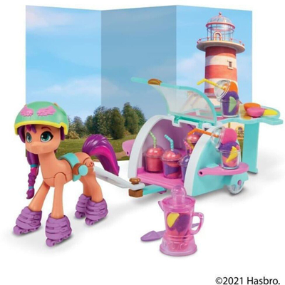 Set lodër Hasbro My Little Pony Sunny Starscout ZA4530, figurine me aksesorë, për fëmijë 5+